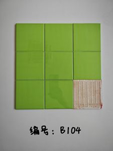 Piastrelle Quadrate Moderne <span class=keywords><strong>Colorate</strong></span> 100*100mm <span class=keywords><strong>per</strong></span> <span class=keywords><strong>Cucina</strong></span>, Negozio di Tè al Latte, Pasticceria, Parete di Fondo <span class=keywords><strong>per</strong></span> Stanze Moderne - Product Image 2
