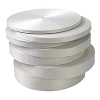 Sangle en polyester sergé classique, teinture uniforme et faible décoloration pour sangles de sacs et harnais professionnels