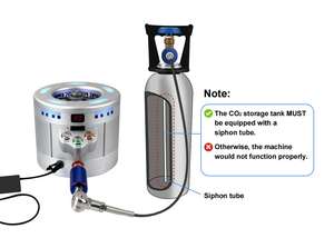 Máquina para Producir Hielo Seco, Enfriador Instantáneo de Vasos, Todo en Uno - Product Image 6