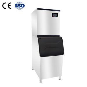 Máquina de Hielo de 110-220V - Máquinas de Acero Inoxidable para Hoteles y Cafeterías, Máquina para Hacer Cubos de Hielo Grandes - Product Image 1