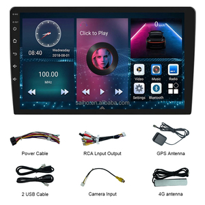 7/9/10 inch 2 din xe <span class=keywords><strong>Android</strong></span> Màn hình cảm ứng GPS Stereo đài phát thanh hệ thống âm thanh tự động thiết bị điện tử video Car DVD Player - Product Image 2