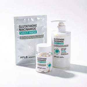 Ensemble de soins pour la peau APLB Glutathione Niacinamide, soin quotidien du corps et du visage, tous types de peau - Product Image 1
