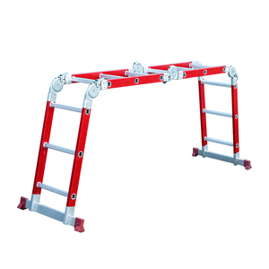 Échelles en aluminium multi-usages 4x3 avec plateforme à vendre - Product Image 4