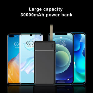 IS-Q9 Outdoor <strong>Power</strong> <strong>Bank</strong> Portable a Grade Li-Polymer Abs Battery Slim Powerbank 30000mAh - Product Image 6