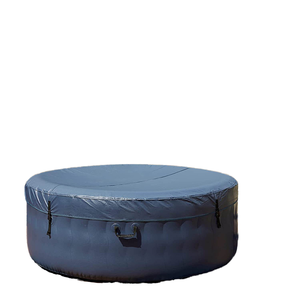 Açık Havada Kullanım İçin Kabarcık Özellikli 60 Galon+ Kapasiteli PVC Malzemeden Üretilmiş Taşınabilir Katlanabilir Isıtmalı Şişme Spa Küveti - Product Image 6