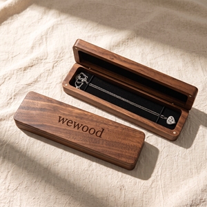 Caja Organizadora de Joyas de Madera Hecha a Mano de Lujo, Porta Joyas Grabado Personalizado, Caja de Regalo para Recuerdos - Product Image 3