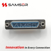 Connecteur vertical micro-miniature rectangulaire à traversée de trou OEM/ODM 2 rangées J30J-51TJN-J pour carte PCB