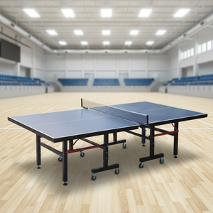 Mesa de <span class=keywords><strong>Ping</strong></span> <span class=keywords><strong>Pong</strong></span> <span class=keywords><strong>Plegable</strong></span> Doble, Mesa de Tenis de Mesa Móvil, Mesa de <span class=keywords><strong>Ping</strong></span> <span class=keywords><strong>Pong</strong></span> de Tamaño Estándar - Product Image 1