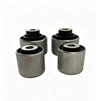 JIRUNDA Silentblocs de bras de suspension inférieur pour Audi C6 OE 4E0407181B/4E0407515D/4E0407183B/4E0407182B
