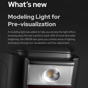 Godox Máy Ảnh Flash V860III Speedlite Ánh Sáng TTL 2.4G Hệ Thống Không Dây Chức Năng Master Và Slave Flash Nhiếp Ảnh Cho Nikon Camer - Product Image 5