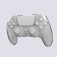 Coque transparente anti-rayures en cristal rigide, protection contre la poussière pour PS5 Edge, housse de protection