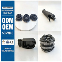 Piezas de nailon de alto rendimiento diseñadas a medida para puntas de flechas de tiro con arco, carcasas de paintball, ventilaciones de cascos y soportes para cuchillas de patines de hockey