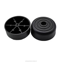 Pieds de canapé ronds en plastique durables CY-715 avec patins épaissis pour un support stable et solide pour le nivellement des canapés et des chaises