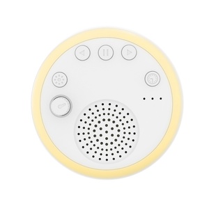900mAh Rechargeable White Noise <b>Sleep</b> Aid Machine - Portable Sound Soother with Tap Control Night <b>Light</b> for Baby & Adult - Product Image 1