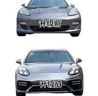 Pare-chocs avant pour Porsche Panamera 970 2010-2016, mise à niveau vers le design sport 971 2020, kit carrosserie en PP, pièces auto