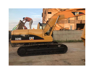 Alta calidad Original Japón 20 Ton Caterpillar 320C Excavadora hidráulica sobre orugas Excavadoras usadas CAT 320C - Product Image 1