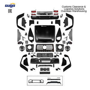 GUGO Nouvelle condition pour <span class=keywords><strong>Mercedes</strong></span>-Benz G W463 Kit de carrosserie Modèle 1:1 Upgrade to G63 ABS Pare-chocs avant arrière Ailes Type de pare-chocs - Product Image 1