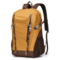 Sac à dos de randonnée et d'alpinisme léger en polyester unisexe pour les voyages de courte durée et les sorties décontractées, moins de 20L