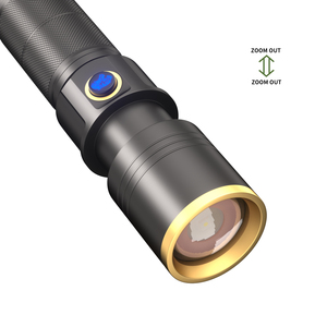 2025 New <span class=keywords><strong>LED</strong></span> chiến thuật siêu sáng có thể sạc lại lumens cao Torch ánh sáng <span class=keywords><strong>LED</strong></span> Đèn pin dài phạm vi mạnh mẽ Torch ánh sáng - Product Image 4