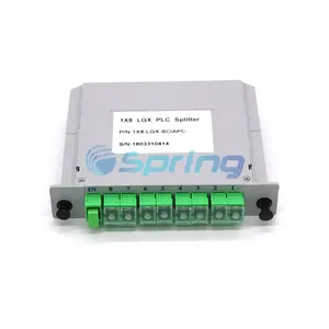 SC APC UPC bağlantısı ile LGX Box Fiber optik PLC Splitter için en iyi fiyat