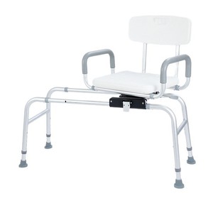 Chaise de douche Shunkangtai en alliage d'aluminium, hauteur réglable, antidérapante, pour personnes âgées, utilisation dans la salle de bain - Product Image 3