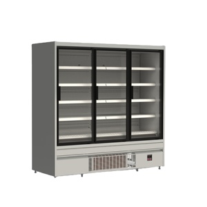 Bán Buôn <span class=keywords><strong>4</strong></span> Cửa Kính Tủ Lạnh Tủ Đông Đồ Uống Mát Refrigerador De 5 Puertas De Vidrio Thẳng Đứng Tủ Đông Với Cửa Kính - Product Image 5