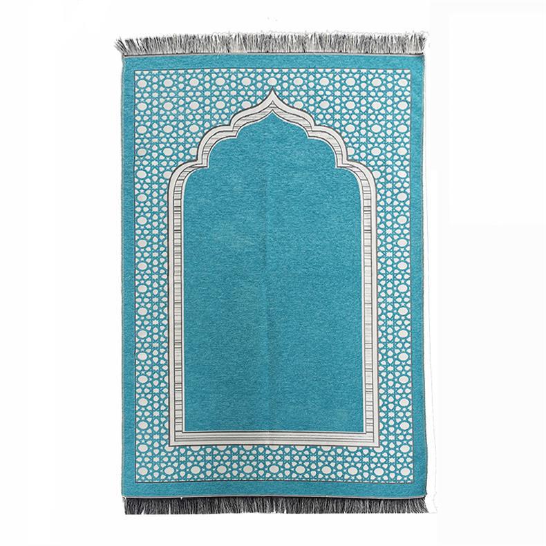 New Design Prayer Rug Sajadah for Men Women with Islam Prayer