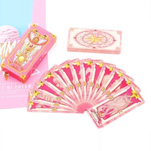 3 Thiết Kế 56 cái/bộ 16*7.2Cm Anime Thẻ Captor Sakura Tarot <span class=keywords><strong>Clow</strong></span> Thẻ Giấy Thủ Công Mỹ Nghệ Như Một Món Quà - Product Image 2
