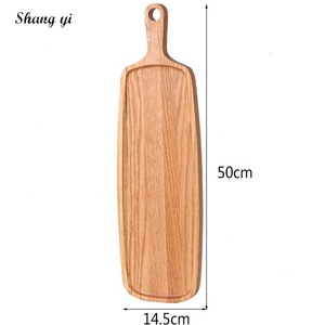 <span class=keywords><strong>Planche</strong></span> à découper en chêne <span class=keywords><strong>massif</strong></span> avec trou de suspension, <span class=keywords><strong>planche</strong></span> de service en bois naturel pour la préparation des aliments - Product Image 4