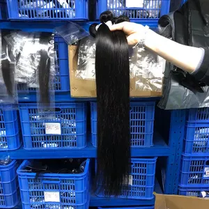 Wholesale One Donor Remy Peruvian Hair Weft Weaving STW No Shedding No Tangle Cuticle Aligned Virgin Brazilian Human Hair Bundle
