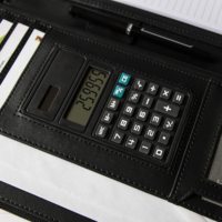 Porte-documents A4 personnalisé en cuir PU, mallette portable, dossier professionnel pour réunion