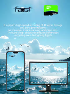 Carte mémoire 128 Go pour appareil photo, enregistreur, cartes mémoire étanches haute vitesse, mini carte mémoire TF SD 8 Go 16 Go 32 Go 64 Go 128 Go - Product Image 6