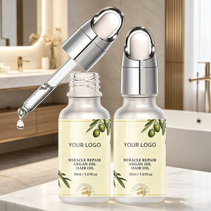 <span class=keywords><strong>Huile</strong></span> capillaire 100% OEM à l'<span class=keywords><strong>huile</strong></span> d'argan pressée à froid pour cheveux secs, abîmés, crépus, pointes fourchues, réparation, soin profond, boost <span class=keywords><strong>de</strong></span> brillance - Product Image 4