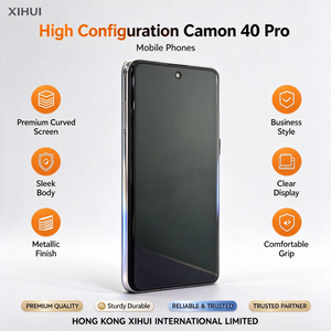 Smartphone Camon 40 Pro 5G, écran incurvé, téléphone mobile, affichage clair, corps fin, finition métallique - Product Image 1