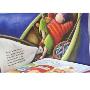 Atlas-Libro de cuento de hadas para niños, libros con tapa dura, producción directa de fábrica
