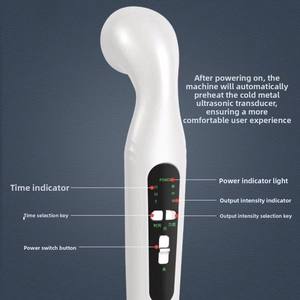 Alat Terapi Ultrasonik untuk Penggunaan di Rumah, Genggam, Dapat Dicolokkan ke Listrik, Meredakan Nyeri untuk Siku Tenis, Punggung, Servikal, Tulang Belakang Lumbal, Jaringan Lunak, dan Sendi - Product Image 6