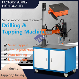Machine à tarauder verticale économique avec embrayage à friction mécanique, adaptable à l'usinage multi-angles. - Product Image 2