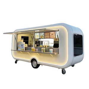 Remorque mobile réfrigérée en acier inoxydable pour la vente de restauration rapide, aliments surgelés et glaces - Product Image 2
