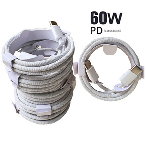 <span class=keywords><strong>Cable</strong></span> de Carga <span class=keywords><strong>Tipo</strong></span> <span class=keywords><strong>C</strong></span> Trenzado de 17 Ladekabel, 60W, 1m, <span class=keywords><strong>Cable</strong></span> <span class=keywords><strong>USB</strong></span> <span class=keywords><strong>C</strong></span> de Carga Rápida para <span class=keywords><strong>iPhone</strong></span> 17 Air 16 15 14 13 12 - Product Image 2