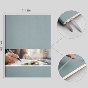 B5 PU Notebook Softcover Elastic Bandage Waistband Page Number Two <b>Bookmarks</b> Enterprise Customized LOGO Business Gift Promotion - Product Image 3