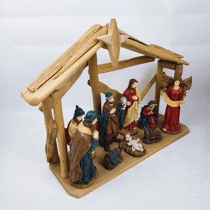 Novedad, Exhibidores Navideños al por Mayor, Juego de Natividad, Figura Navideña de Poliresina - Product Image 3