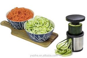 Grattugia e Affettatrice Manuale in Acciaio Inox, Spiralizzatore per Verdure, Utensili da Cucina e Accessori - Product Image 5