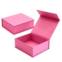 Boîte à rabat magnétique rigide de luxe en papier recyclable avec logo personnalisé pour l'emballage de produits de soin de la peau