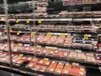 Barquette en plastique PET transparente, anti-buée, scellée sous vide, jetable, recyclable, de qualité alimentaire, pour l'emballage sous blister des produits frais coupés et réfrigérés