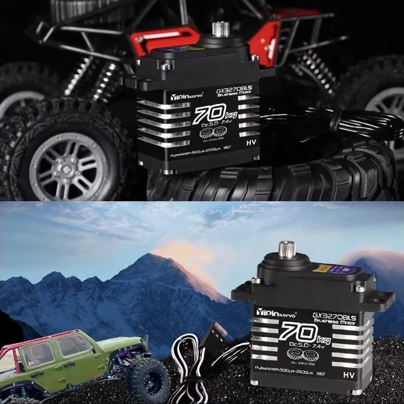 70kg Brushless Servo GX3270BLS for RC Cars, Waterproof IP68