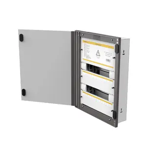 Matech 48 way 72way 4row high end metal smart low boltage panel concealed distribution box