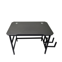 Bureau de jeu de haute qualité avec support pour console, fabricant de bureaux PC ergonomiques, table de jeu RGB, bureau Esports pour joueurs