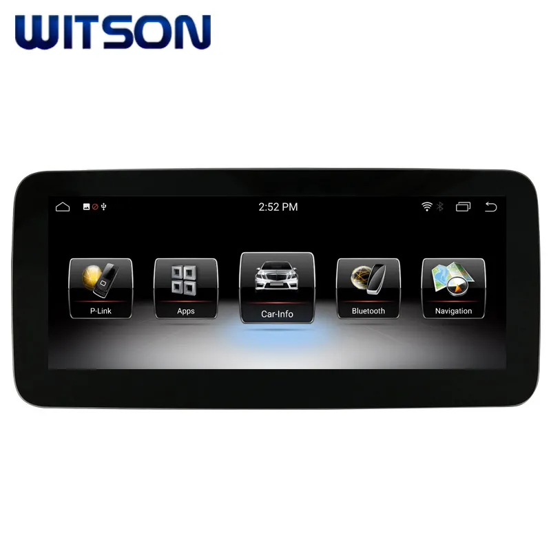 Radio de coche Android witson 9,0 para MERCEDES-BENZ Clase A CLA GLA W176 2016-2018