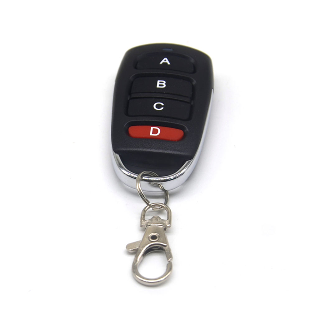 Universal 433MHz Automatic Garage Door Remote Control 315MHz Rolling Code Gate Opener Switch for Home Installation