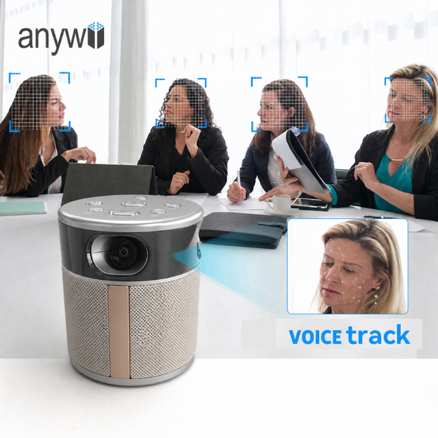 Luckimage Panoramic View Angle 360 Camera Conference System Motion Sensor Video Conference Camera